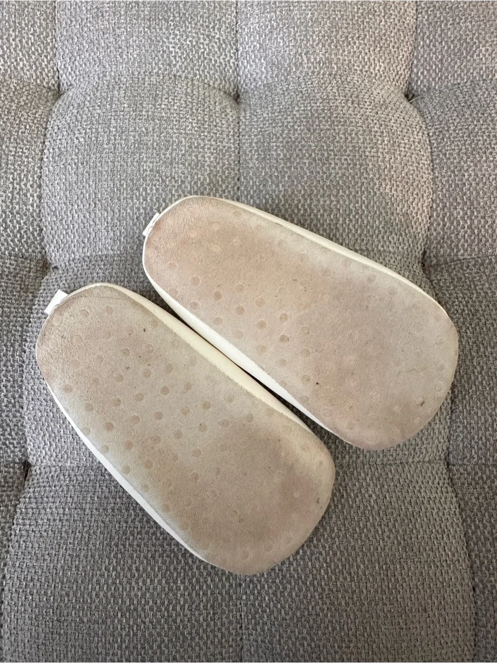 Carter's White Floral Mary Jane Baby Shoes